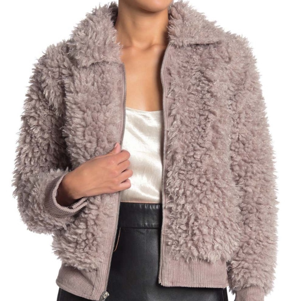 💜NWT BCBGeneration Missy Zip Front Jacket